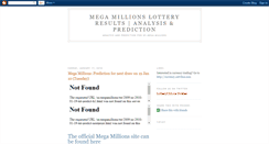 Desktop Screenshot of lotteryusa.blogspot.com