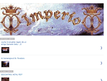 Tablet Screenshot of imperioesunsentimientonopuedoparar.blogspot.com