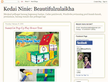 Tablet Screenshot of beautifulzulaikha.blogspot.com