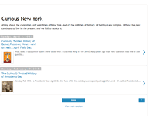 Tablet Screenshot of curiousnewyork.blogspot.com