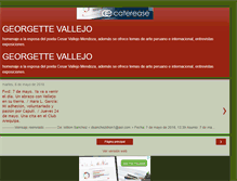 Tablet Screenshot of centenariogeorgettevallejo.blogspot.com