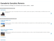 Tablet Screenshot of ganaderiagonzalezromero.blogspot.com