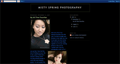 Desktop Screenshot of mistyspringphoto.blogspot.com