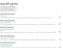 Tablet Screenshot of duckoffandfly.blogspot.com