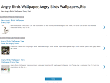 Tablet Screenshot of angybirdswallpaper.blogspot.com