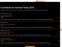 Tablet Screenshot of countdowntoironmantexas2012.blogspot.com