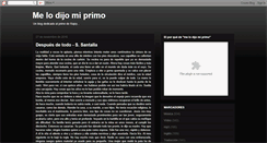 Desktop Screenshot of melodijomiprimo.blogspot.com