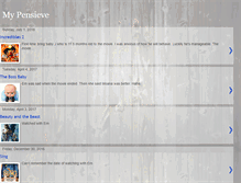 Tablet Screenshot of onepensieve.blogspot.com