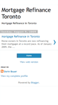 Mobile Screenshot of mortgage-refinance-toronto.blogspot.com