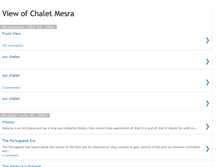 Tablet Screenshot of mchalet.blogspot.com