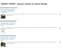 Tablet Screenshot of jonesyvison.blogspot.com