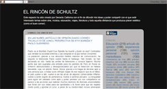 Desktop Screenshot of elrincondeschultz.blogspot.com
