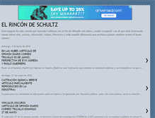 Tablet Screenshot of elrincondeschultz.blogspot.com