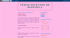 Desktop Screenshot of biotermodinamica.blogspot.com