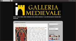 Desktop Screenshot of galleriamedievale.blogspot.com