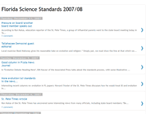 Tablet Screenshot of flsciencestandards.blogspot.com