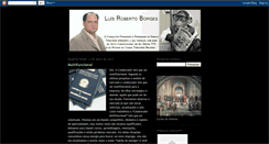 Desktop Screenshot of professorluisroberto.blogspot.com