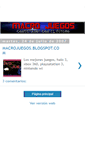 Mobile Screenshot of macrojuegos.blogspot.com
