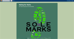 Desktop Screenshot of makingourmarks.blogspot.com