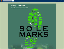 Tablet Screenshot of makingourmarks.blogspot.com