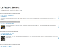 Tablet Screenshot of lafactoriasecreta.blogspot.com