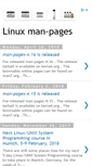 Mobile Screenshot of linux-man-pages.blogspot.com