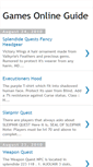Mobile Screenshot of games-online-guide.blogspot.com