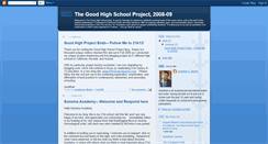 Desktop Screenshot of goodhighschool.blogspot.com