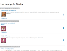 Tablet Screenshot of lasnancysdebianka.blogspot.com