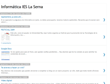 Tablet Screenshot of informatica-laserna.blogspot.com