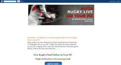 Desktop Screenshot of live-rugby-online.blogspot.com