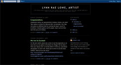 Desktop Screenshot of lynnraelowe.blogspot.com