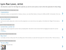 Tablet Screenshot of lynnraelowe.blogspot.com