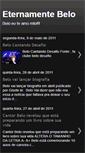 Mobile Screenshot of eternamente1belo.blogspot.com