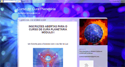 Desktop Screenshot of cursocuraplanetaria.blogspot.com