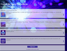 Tablet Screenshot of cursocuraplanetaria.blogspot.com