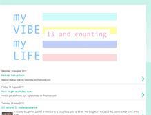 Tablet Screenshot of myvibemylife.blogspot.com