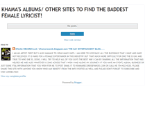 Tablet Screenshot of khamarecords1.blogspot.com