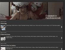 Tablet Screenshot of cinematicpandemonium.blogspot.com