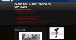 Desktop Screenshot of casusbellirefutaciondocontexto.blogspot.com