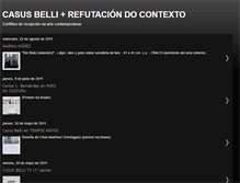 Tablet Screenshot of casusbellirefutaciondocontexto.blogspot.com