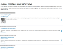 Tablet Screenshot of manfaatcuaca.blogspot.com