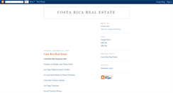 Desktop Screenshot of costarica-real-estate.blogspot.com