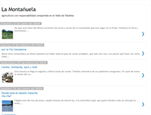 Tablet Screenshot of lamontanuela.blogspot.com