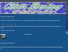Tablet Screenshot of celulaebenezer.blogspot.com