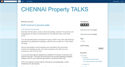 Desktop Screenshot of chennaipropertytalks.blogspot.com