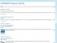 Tablet Screenshot of chennaipropertytalks.blogspot.com