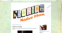 Desktop Screenshot of nativemom.blogspot.com