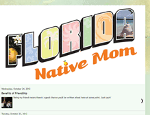 Tablet Screenshot of nativemom.blogspot.com