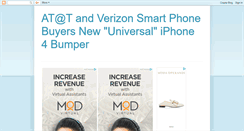 Desktop Screenshot of new-universal-iphone-4-bumper.blogspot.com
